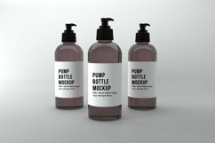 Pump Three Bottle Mockup Product Image 1