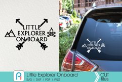 Little Explorer Onboard Svg | Little Explorer Svg | Explore Product Image 1