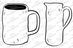 Farmhouse Pottery Art with Skinny Font Included Product Image 3