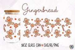 Christmas Can Glass Wrap svg, Libbey Glass Can svg Product Image 1