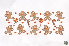 Christmas Can Glass Wrap svg, Libbey Glass Can svg Product Image 2