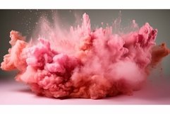 close pink powder explosion Product Image 1