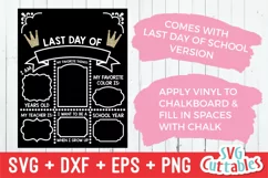 First Day of School, Last Day of School|svg Product Image 3