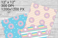 Doughnut Digital Paper Product Image 2