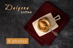 Set of 9 photos of dalgona coffee Product Image 1