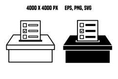 Ballot icons Product Image 1