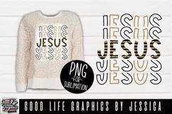 Jesus Sublimation designs for tshirts Product Image 1