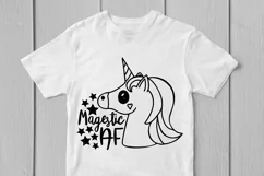 Magestic AF Unicon - Birthday SVG EPS DXF PNG Cutting Files Product Image 2