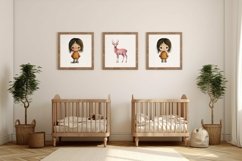 Wooden Frame Smart Mockup PSD &amp; JPG Template Graphic Product Image 3
