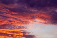 beautiful red bright clouds Product Image 1
