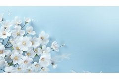 hand blue pastel background Product Image 1
