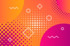 Abstract Halftone Background Product Image 1