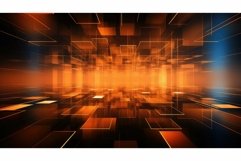 vibrant digital orange background Product Image 1