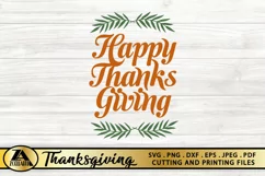Thanksgiving SVG PNG EPS DXF Thanks SVG Black Friday SVG Product Image 7
