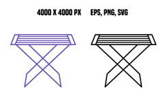 Clothes Dryer Icons Product Image 1