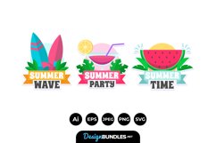 Summer Badges Product Image 1