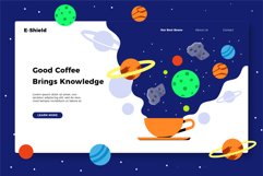 Coffee World - Banner &amp; Landing Page Product Image 1