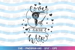 General- love is in the hair svg Product Image 1