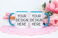 Mug Mockup Valentine&#039;s Day 11 Oz Blank White Coffee Cup Product Image 1