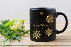 Christmas Snow Clipart, Snowflakes png, Snow Clipart Product Image 6