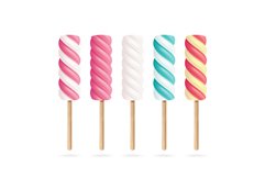 Realistic Marshmallows Candy Vector. Product Image 1