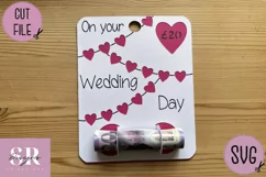Wedding Money card | Paper cutting | Money card SVG Product Image 5
