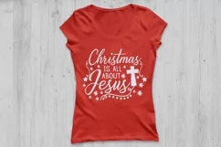 christmas is all about jesus svg, christmas svg, jesus svg. Product Image 2