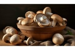 texture raw champignon mushroom Product Image 1