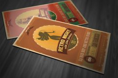 Retro Style Party Flyer Product Image 2