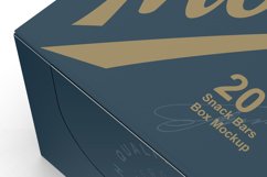 20 Snack Bars Box Mockup Product Image 6