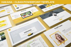 Hakana - Clean Powerpoint Template Product Image 1