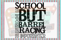 Barrel Racing Is Importanter Sublimation Digital Download Product Image 1