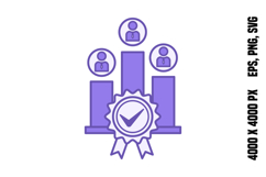 Colored Results Icon Product Image 1