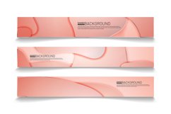 Abstract vector template web background. rectangular Product Image 1