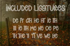 All Hollow's Eve - A Spooky Hollow Mix-Cased Font - Free Font Of The Week Product Image 5