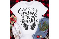 Tis the season to sparkle Svg, Christmas Svg, Christmas SVG Product Image 4