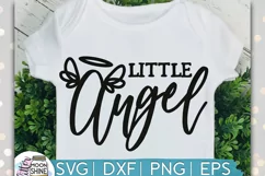 Little Angel SVG DXF PNG EPS Cutting Files Product Image 1