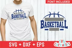 Basketball SVG | Basketball Template 0025 | Shirt Design Product Image 1
