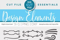 Doodle svg, Flourish svg, squiggle svg, swoosh svg, swirl Product Image 4