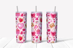 20 oz Tumbler sublimation design Bundle, Valentine's day png Product Image 6