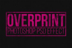 Overprint - Photoshop Template Product Image 2