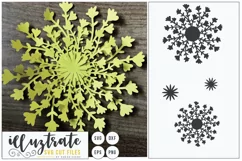 Paper Cut Flowers SVG Cut File - Paper Cutting Bundle DIY - Free Design of The Week Product Image 10