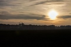 landscape during sunset or dawn Product Image 1