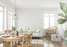 Wall mockup - Wallpaper mockup - Scandinavian room scene Product Image 4