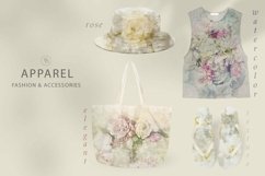 PNG Watercolor Floral Art Product Image 3