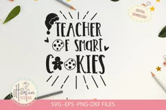Teacher of smart cookies, Santa cookies SVG Product Image 1