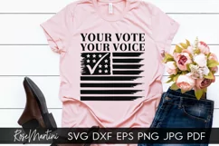 Your Vote Your Voice SVG PNG Electioins 2020 Use Your Voice Product Image 3