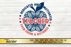 Teacher SVG PNG EPS DXF Files for Cutting and Printing Product Image 3