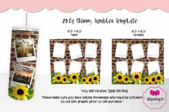 20oz Skinny Tumbler Template|Photo Tumbler Product Image 2