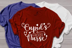 Cupids's favorite nurse svg, png, jpeg, eps and dxf Product Image 2